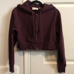 Wilfred free cropped hoodie